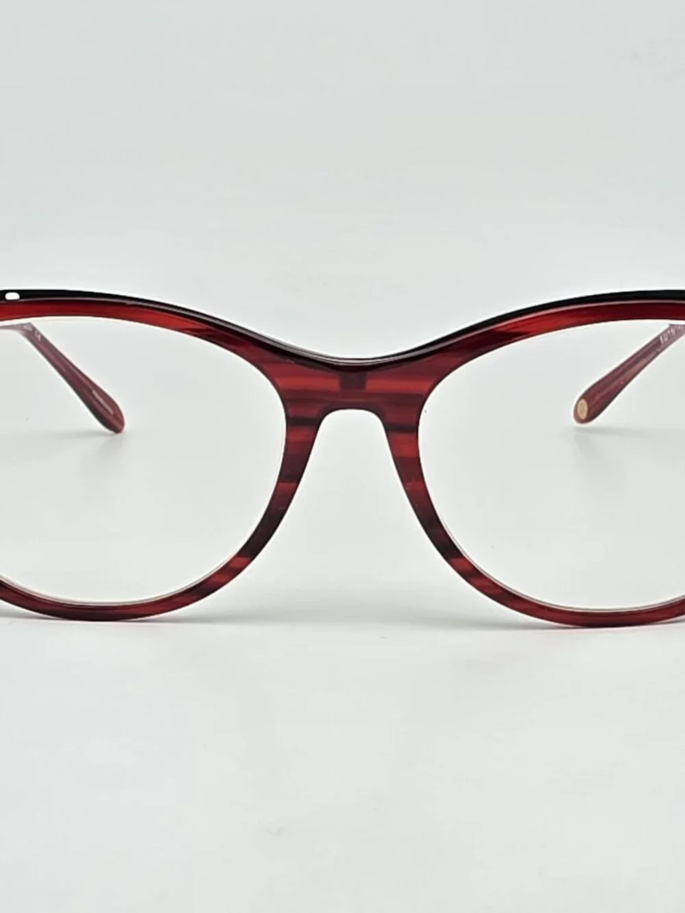 Valerie Spencer 9331 Burgundy Black Cat Eye Eyeglasses Frame w/ Case 52-16-140